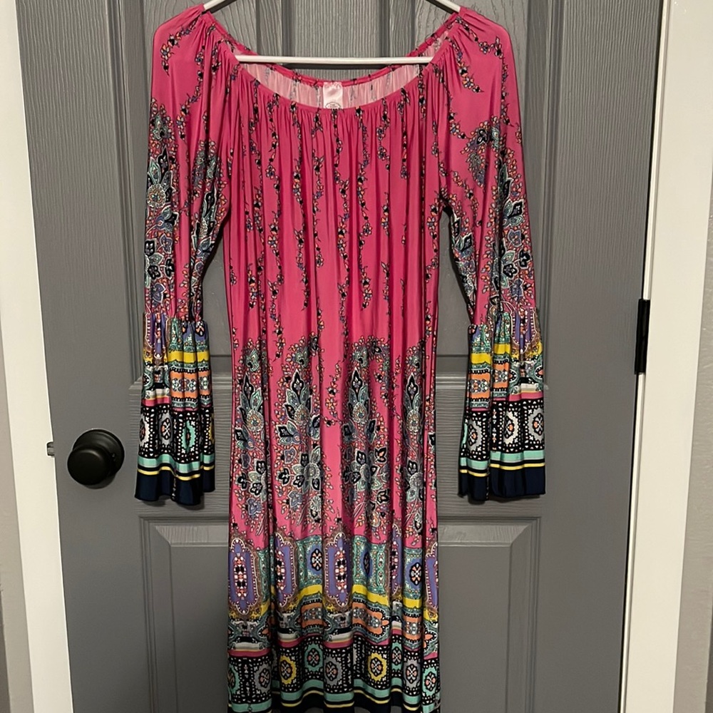 Flowy midi dress